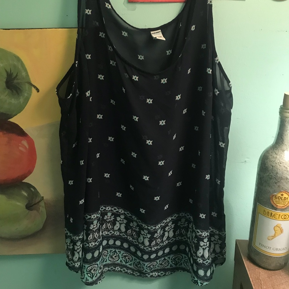 Cute see-through tank top